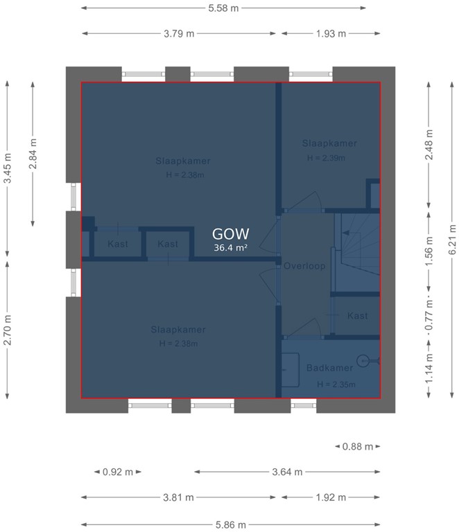 mediumsize floorplan
